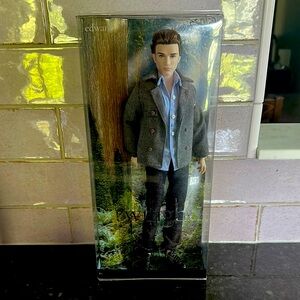 NIB Twilight Edward Cullen Pink Label Barbie Collectible